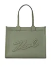 Shop Karl Lagerfeld Medium K/skuare Tote Bag