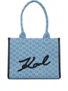 Shop Karl Lagerfeld Medium K/skuare Tote Bag
