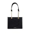 Karl Lagerfeld Black K Skuare Medium Tote In Black