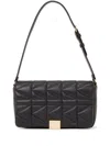 Karl Lagerfeld Medium Kuilt Shoulder Bag In Black