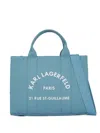 Karl Lagerfeld Medium Rue St-guillaume Tote Bag In Blue