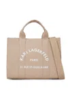 Karl Lagerfeld Medium Rue St-guillaume Tote Bag In Neutrals