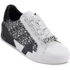 Karl Lagerfeld Melora Womens Lace-up Leather Casual And Fashion Sneakers In Multi