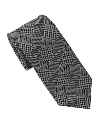 Karl Lagerfeld Men's Abstract Pattern Classic Tie In Gray