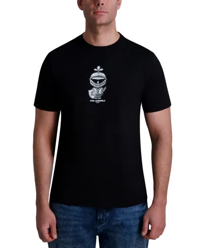 Karl Lagerfeld Men's Armor Karl Graphic T-shirt In Black
