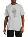 Karl Lagerfeld Paris Karl Armour Logo Patch T-shirt In Gray