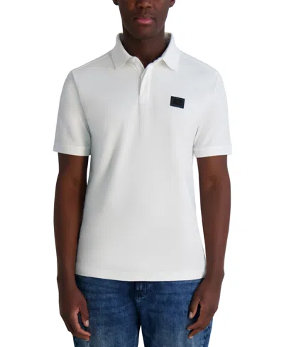 KARL LAGERFELD MEN'S BASIC POLO SHIRT