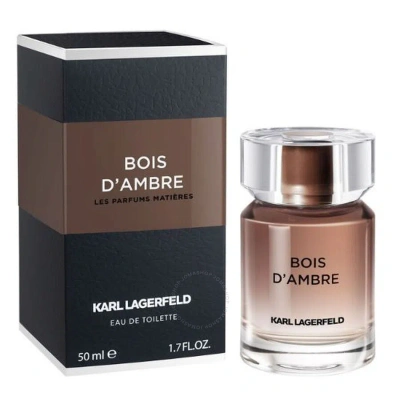 Karl Lagerfeld Men's Bois D'ambre Edt 1.7 oz Fragrances 3386460124874 In N/a