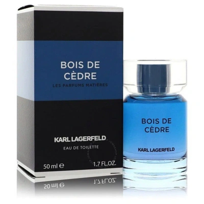 Karl Lagerfeld Men's Bois De Cedre Edt Spray 1.7 oz Fragrances 3386460107907 In Violet