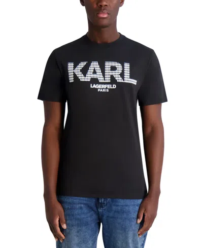 KARL LAGERFELD MEN'S BOLD LOGO T-SHIRT