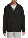 Karl Lagerfeld Bomber Jacket In Black