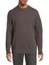 Karl Lagerfeld Men's Cable-knit Sweater In Brown
