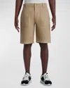 Karl Lagerfeld Men's Slim-fit Shorts, Created For Macy's In Tan