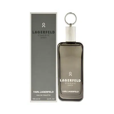 Karl Lagerfeld Men's Classic Grey Edt 3.4 oz (tester) Fragrances 3386460131353 In White