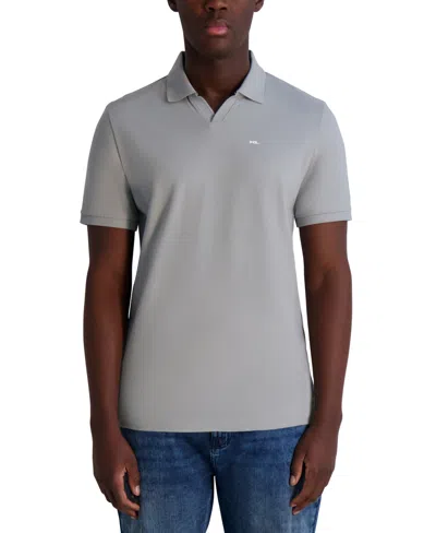 KARL LAGERFELD MEN'S CORE JOHNNY COLLAR POLO SHIRT