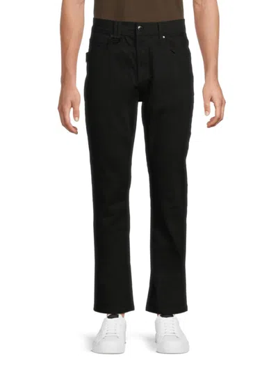 Karl Lagerfeld Men's Five-pocket Jeans In Black