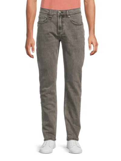 Karl Lagerfeld Men's Five-pocket Jeans In Grey