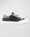 Karl Lagerfeld Paris Low Top Sneaker In Black