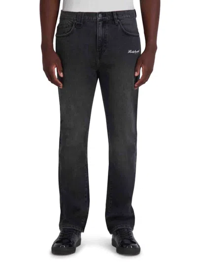 Karl Lagerfeld Men's Distressed Jeans In Black