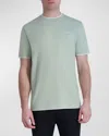 Karl Lagerfeld Double Hem Tee In Mint