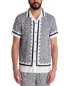 Karl Lagerfeld Men's Double L Short-sleeve Shirt