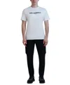Karl Lagerfeld Men's Fleece Cargo Joggers In Black
