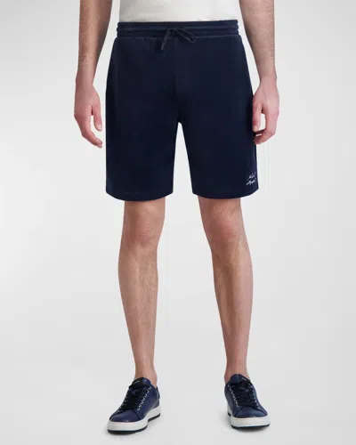 KARL LAGERFELD MEN'S FRENCH TERRY SHORTS