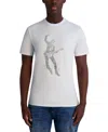 Karl Lagerfeld Men's Guitar Karl Graphic T-shirt In White