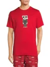Karl Lagerfeld Men's Karl Doll Graphic T-shirt In Red