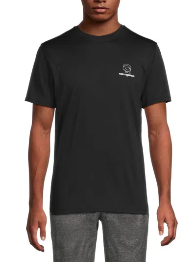 Karl Lagerfeld Men's Karl Doll Upf Graphic T-shirt