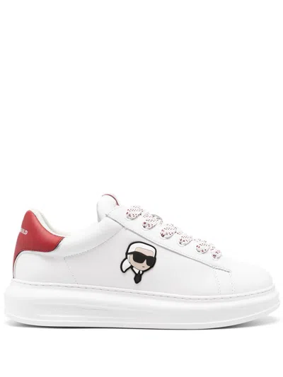 Karl Lagerfeld Ikon Nft Kapri Sneakers In White