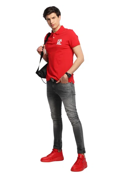 Karl Lagerfeld Men  In Red