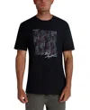 Karl Lagerfeld Men's Kl Squared Print T-shirt In Black
