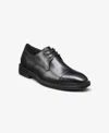 Karl Lagerfeld Men's Leather Cap Toe Derby Lace-up Shoe In Black
