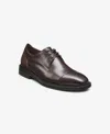Karl Lagerfeld Men's Leather Cap Toe Derby Lace-up Shoe In Dark Brown