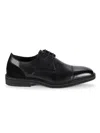 Karl Lagerfeld Men's Leather Derby Shoes In Black