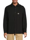 Karl Lagerfeld Quilted Bomber Jacket In Black