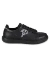 Karl Lagerfeld Paris Karl Head Patch Racer Toe Sneaker In Black