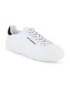 Karl Lagerfeld Paris Plain Toe Sneaker In White