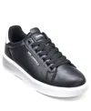 Karl Lagerfeld Men's Logo Plain Toe Sneakers In Black