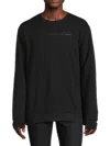 Karl Lagerfeld Men's Logo Sweatshirt In Black