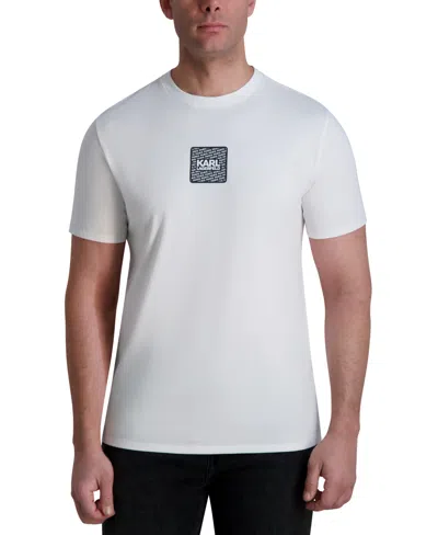 Karl Lagerfeld Men's Logo T-shirt In White