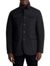 Karl Lagerfeld Men's Padded Field Jacket In Black