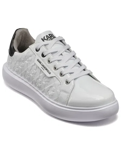 KARL LAGERFELD MEN'S PATENT SNEAKERS
