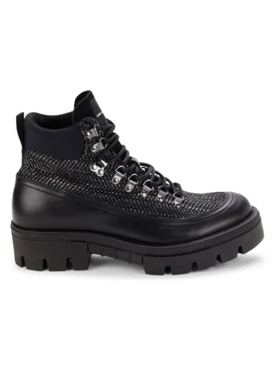 Karl Lagerfeld Men's Platform Ankle Boots In Black
