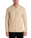 Karl Lagerfeld Men's Polo Sweater In Neutral