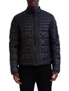 Karl Lagerfeld Men's Quilted Puffer Jacket In Black