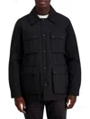 Karl Lagerfeld Paris Quilted Jacket In Black