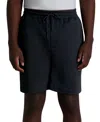 Karl Lagerfeld Jacquard Regular Fit Shorts In Black