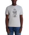 Karl Lagerfeld Paris Karl Armour Logo Patch T-shirt In Gray